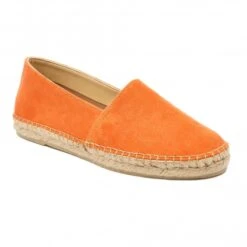 Abbey Orange Suede Espadrille