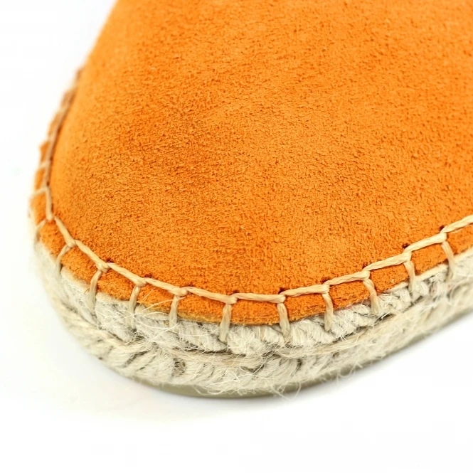 Abbey Orange Suede Espadrille 5 Abbey Orange Suede Espadrille - Image 5
