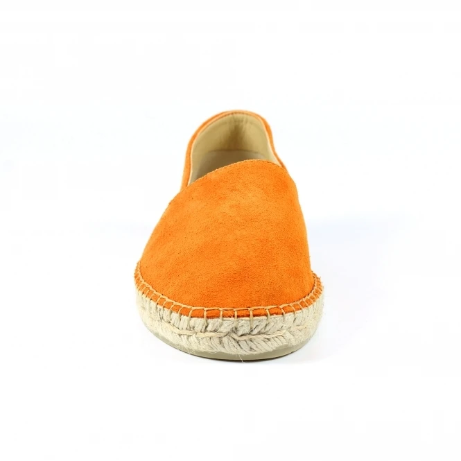 Abbey Orange Suede Espadrille 8 Abbey Orange Suede Espadrille - Image 8