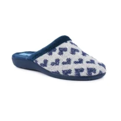 LUNAR Angel Blue Mule Slipper