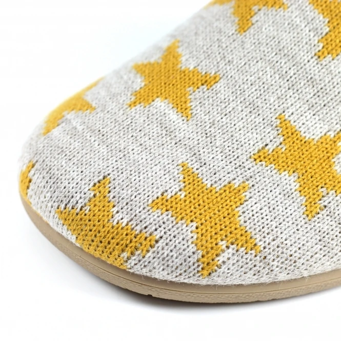 LUNAR Angelic Light Grey Mule Slipper 7 LUNAR Angelic Light Grey Mule Slipper - Image 7