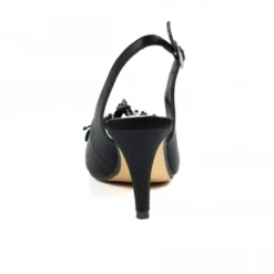 LUNAR Ankara Black Peep Toe Slingback -Elle Shoes Shop ankara black peep toe slingback p5327 319669 medium