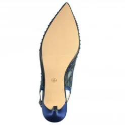 LUNAR Arabella Navy Mesh Slingback Court -Elle Shoes Shop arabella navy mesh slingback court p5713 344098 medium
