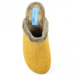 LUNAR Arlet Mustard Mule Slipper 12 LUNAR Arlet Mustard Mule Slipper -Elle Shoes Shop arlet mustard mule slipper p5410 322881 medium