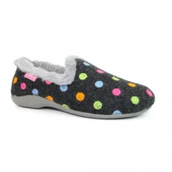 LUNAR Astrid Full Polka Dot Slipper