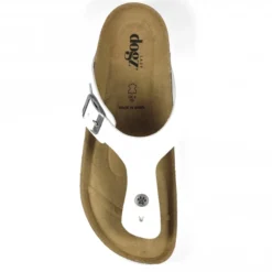 Beach White Ladies Leather Sandal -Elle Shoes Shop beach white ladies leather sandal p5258 317139 medium