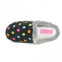 LUNAR Bernice Polka Dot Mule Slipper -Elle Shoes Shop bernice polka dot mule slipper p4549 272855 medium