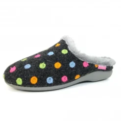 LUNAR Bernice Polka Dot Mule Slipper -Elle Shoes Shop bernice polka dot mule slipper p4549 272873 medium