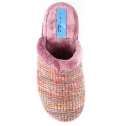 LUNAR Binstead Pink Mule Slipper 10 LUNAR Binstead Pink Mule Slipper -Elle Shoes Shop binstead pink mule slipper p5418 323046 medium