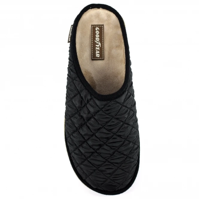 Goodyear Bradshaw Black Slipper 6 Goodyear Bradshaw Black Slipper - Image 6