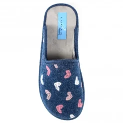 LUNAR Caraway Blue Mule Slipper 10 LUNAR Caraway Blue Mule Slipper -Elle Shoes Shop caraway blue mule slipper p5307 318229 medium