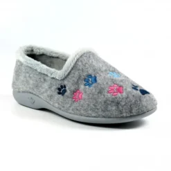Charley Grey Slipper