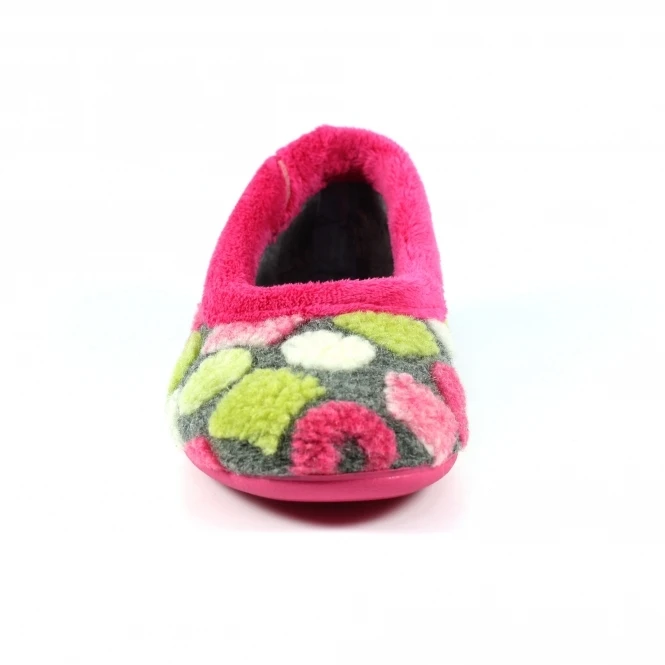 LUNAR Constance Grey Pump Slipper 4 LUNAR Constance Grey Pump Slipper - Image 4