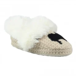 Cookie Beige Full Slipper