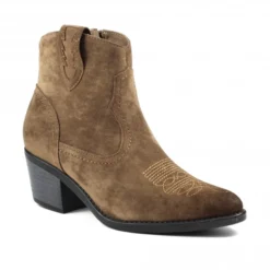 LUNAR Cottonwood Camel Ankle Boot