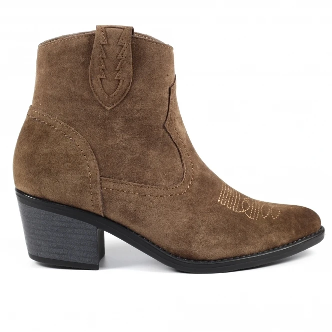 LUNAR Cottonwood Camel Ankle Boot 2 LUNAR Cottonwood Camel Ankle Boot - Image 2
