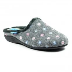 LUNAR Dayton Grey Mule Slipper