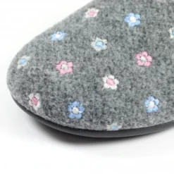 LUNAR Dayton Grey Mule Slipper 8 LUNAR Dayton Grey Mule Slipper -Elle Shoes Shop dayton grey mule slipper p5293 317484 medium