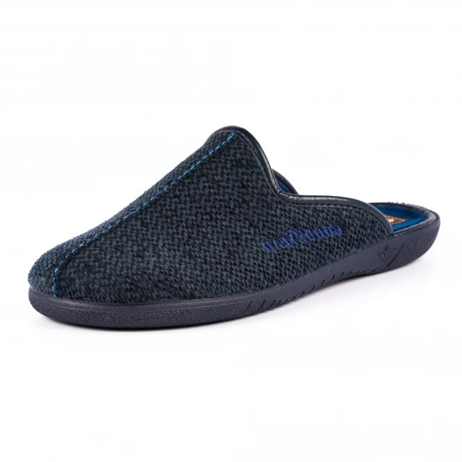 Doom Navy Goodyear Mule Slipper 3 Doom Navy Goodyear Mule Slipper - Image 3