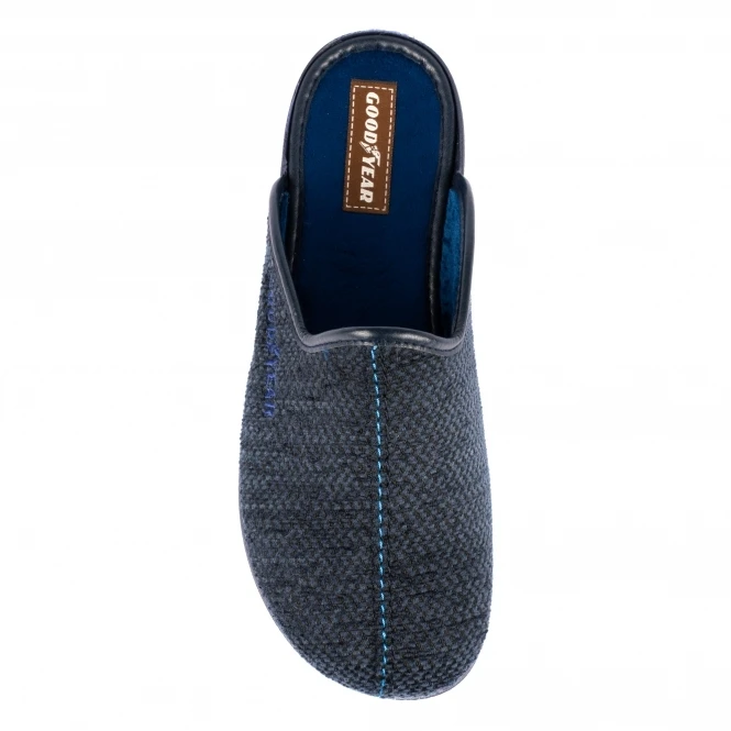 Doom Navy Goodyear Mule Slipper 6 Doom Navy Goodyear Mule Slipper - Image 6