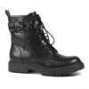 LUNAR Emerson Black Ankle Boot