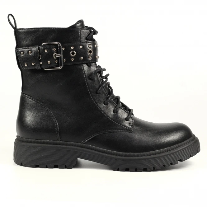 LUNAR Emerson Black Ankle Boot 2 LUNAR Emerson Black Ankle Boot - Image 2