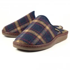 Goodyear Frank Blue Mule Slipper -Elle Shoes Shop frank blue mule slipper p4887 322533 medium