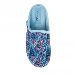 LUNAR Frosty Pale Blue Mule Slipper 9 LUNAR Frosty Pale Blue Mule Slipper -Elle Shoes Shop frosty pale blue mule slipper p4776 290180 medium