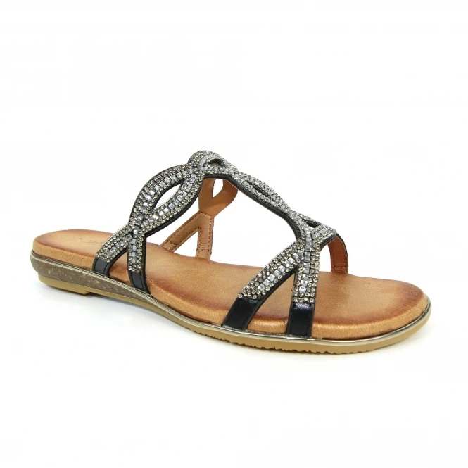 LUNAR Gabriella Gemstone Mule Sandal 1 LUNAR Gabriella Gemstone Mule Sandal