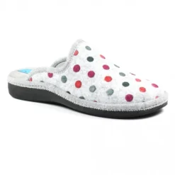 LUNAR Ginger Grey Mule Slipper