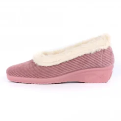 LUNAR Glynis Fur Trim Wedge Slipper -Elle Shoes Shop glynis fur trim wedge slipper p4763 290094 medium