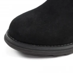 LUNAR Gretna Black Ankle Wedge Boot -Elle Shoes Shop gretna black ankle wedge boot p5489 327949 medium