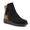 LUNAR Haines Black Ankle Boot