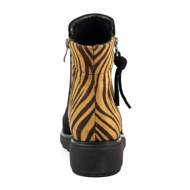 LUNAR Haines Black Ankle Boot 5 LUNAR Haines Black Ankle Boot - Image 5