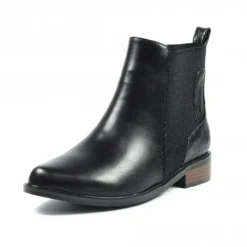 LUNAR Infinite Black Matt Boot -Elle Shoes Shop infinite black matt boot p5513 328876 medium