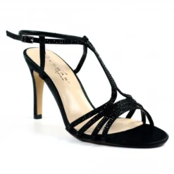 LUNAR Janelle Black Sandal