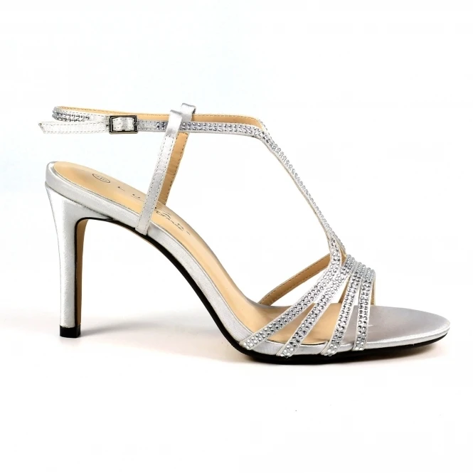 LUNAR Janelle Silver Sandal 2 LUNAR Janelle Silver Sandal - Image 2