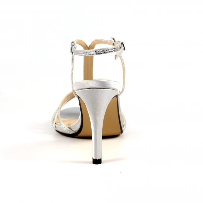 LUNAR Janelle Silver Sandal 5 LUNAR Janelle Silver Sandal - Image 5