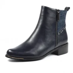 LUNAR Jasper Blue Ankle Boot -Elle Shoes Shop jasper blue ankle boot p5522 329904 medium