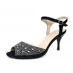 LUNAR Jess Rhinestone Peep Toe -Elle Shoes Shop jess rhinestone peep toe p3699 210991 medium