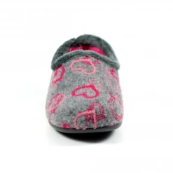 LUNAR Jolly Grey Heart Full Slipper 11 LUNAR Jolly Grey Heart Full Slipper -Elle Shoes Shop jolly grey heart full slipper p4954 335217 medium