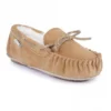 Kids Sadie Junior Suede Moccassin Slipper
