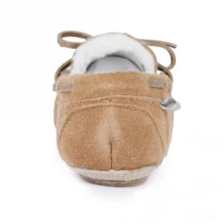 Kids Sadie Junior Suede Moccassin Slipper -Elle Shoes Shop kids sadie junior suede moccassin slipper p4734 287182 medium