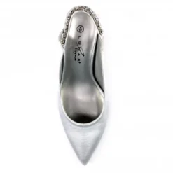 LUNAR Latoya Silver SlingBack Shoe -Elle Shoes Shop latoya silver slingback shoe p5738 351451 medium