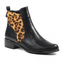LUNAR Lawrie Black Boot