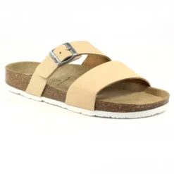 Lazy Dogz Bobby Beige Suede Mule