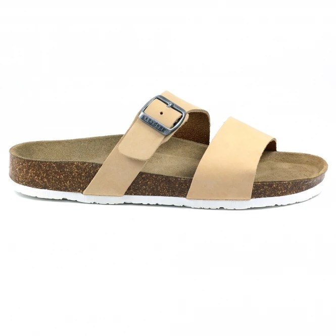 Lazy Dogz Bobby Beige Suede Mule 2 Lazy Dogz Bobby Beige Suede Mule - Image 2