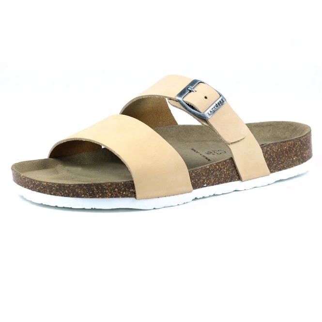Lazy Dogz Bobby Beige Suede Mule 3 Lazy Dogz Bobby Beige Suede Mule - Image 3