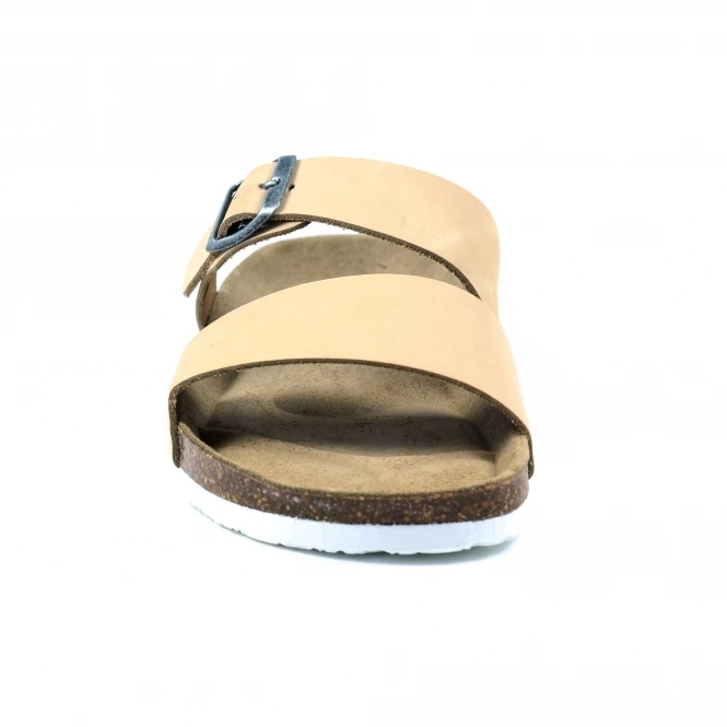 Lazy Dogz Bobby Beige Suede Mule 4 Lazy Dogz Bobby Beige Suede Mule - Image 4