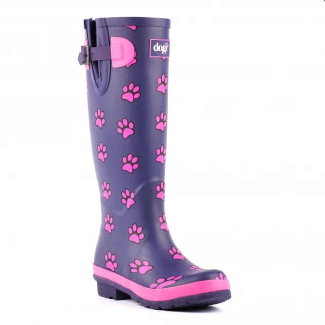 Lazy Dogz Cookie Welly Navy 2 Lazy Dogz Cookie Welly Navy - Image 2